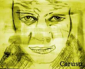 Sketchbook page by Claire Passmore: Carusu - A sicilian boy mine worker