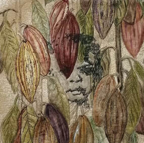 Dirty Secret - Art quilt by Claire Passmore